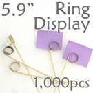 Double Loop Ring Display Pick 5.9" - 1000pcs